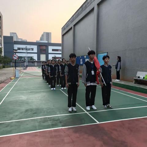 海口华健幼师职业学校--“第13周早会”