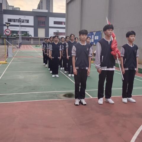 海口华健幼师职业学校———“第十四周早会”