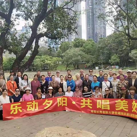 乐动夕阳，共唱美好 ——布吉街道长青老龄大学合唱班 洪湖公园声乐课纪实