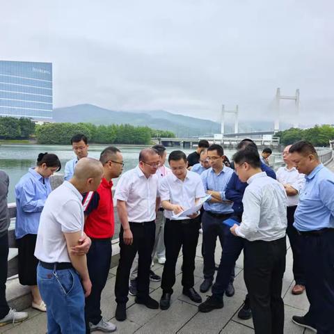 江必达副区长带队推进浦下河水环境整治提升工作