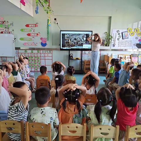 防空演练警钟长鸣一田阳区小博学幼儿园防空疏散演练