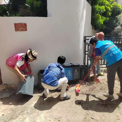 梅西村开展预防“登革热”暨防蚊灭蚊“翻盆倒灌”专项行动（9月7日）