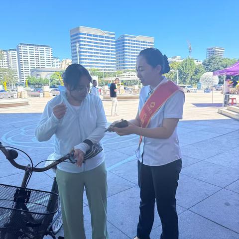 齐鲁银行烟台龙口支行开展“担当新使命消保县域行”活动