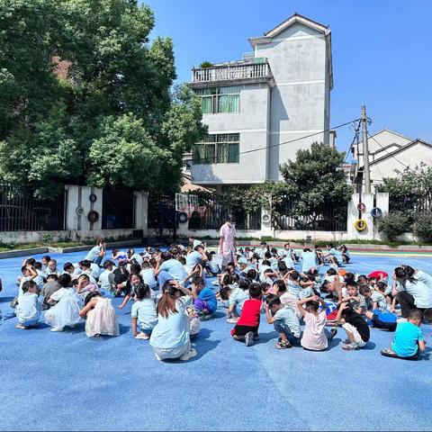 王阡幼儿园防震减灾演练活动