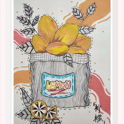 美术课学生作品