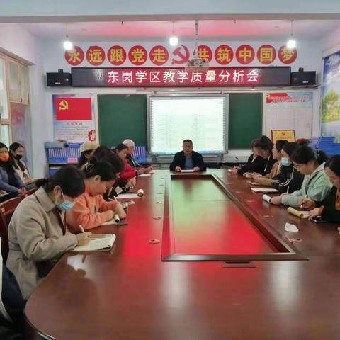 东岗学区教学质量分析会