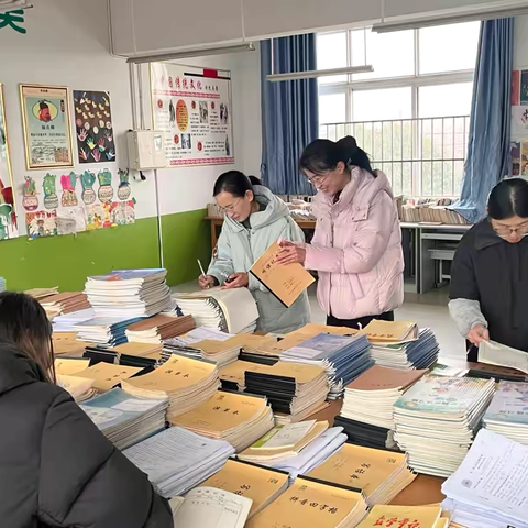 立足常规促发展，常规检查提质量——徐集明德小学教学常规检查