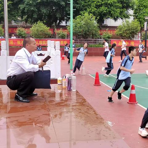 影随名师——参观南宁市第三十五中跑操的思考