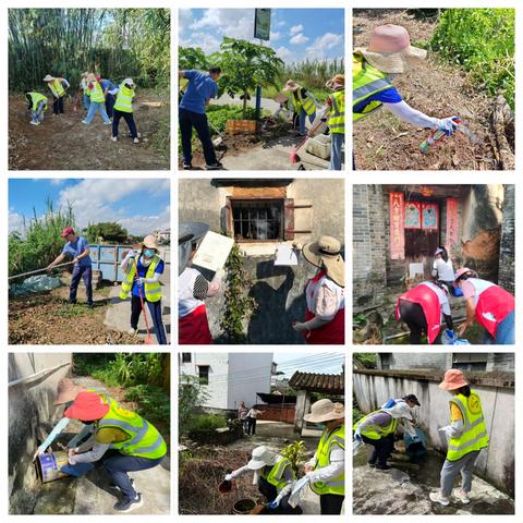 双节献力护家园，复课消杀保平安——我校教师义工行动与校园防疫双推进，大家访宣传防基孔肯雅热疫情知识