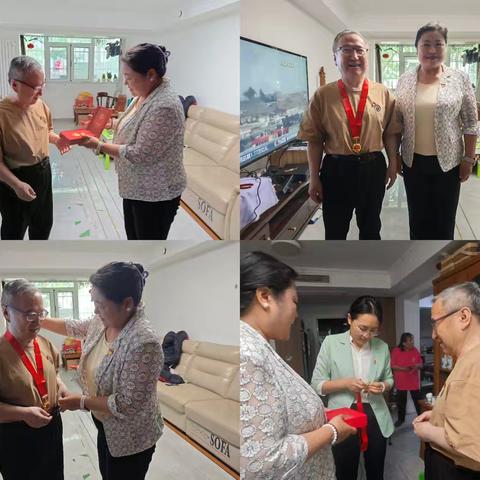 党建阵地@你 组织关怀润心田，“七一”慰问情暖老党员 ——上地西里社区走访慰问老党员