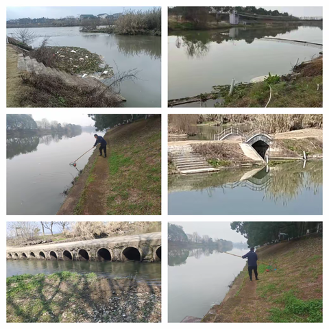 新春伊始 河长忙巡河