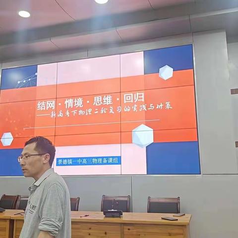 高三物理备课组二轮复习交流会