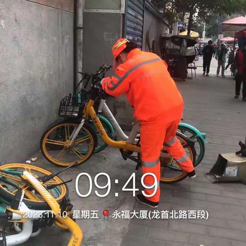 永福路便民市场检查情况