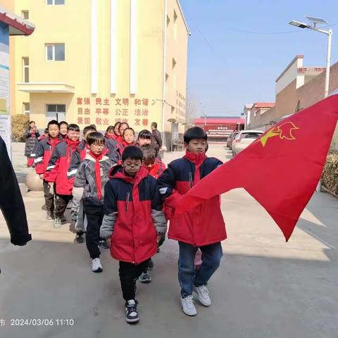 学习雷锋精神  争做新时代好队员——东史端镇南北里小学学雷锋活动