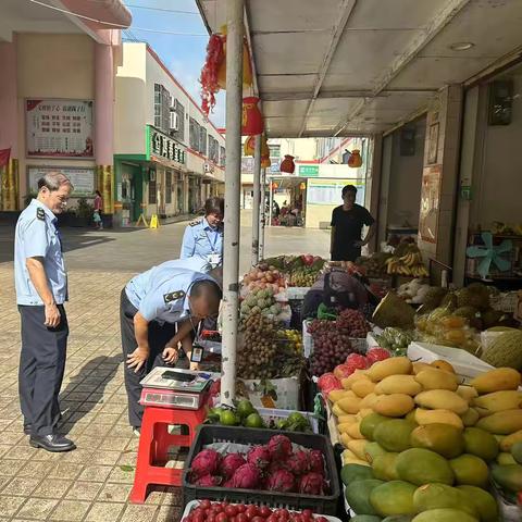 海口市市场监督管理局桂林洋分局开展产品质量及市场秩序综合监管大检查