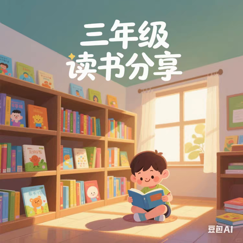 童心绽放 书香满溢 ——三年级阅读分享会