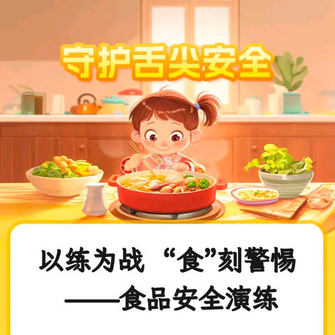 以练为战 “食”刻警惕 ——食品安全演练