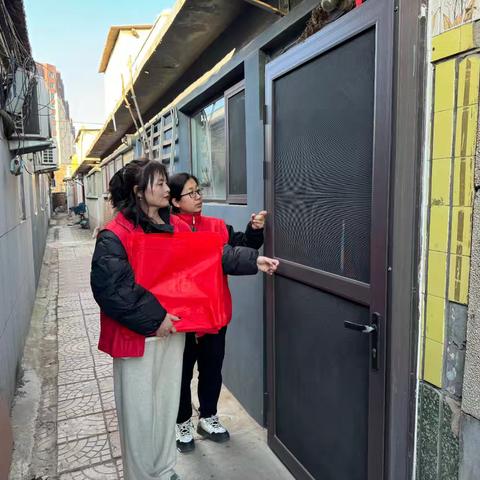 【党建引航 情暖遵化】华明路街道建功南社区春节前走访慰问活动