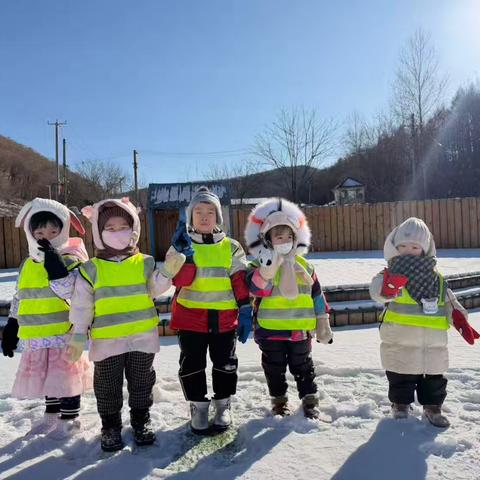 山清水秀幼儿园自然教育1099期-蒙七班自然教育《幼见下雪天❄》