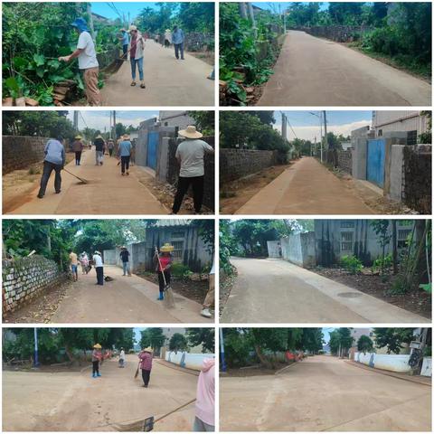 振家社区开展“周末大扫除灭蚊”活动