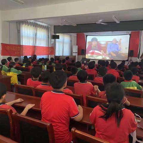 临清市百场国防教育电影进校园 ——五里庙小学会场