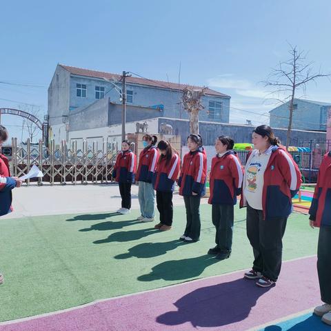 花李庄幼儿园防恐防暴力演练活动