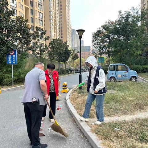 《节前安全大检查，守护小区迎佳节》