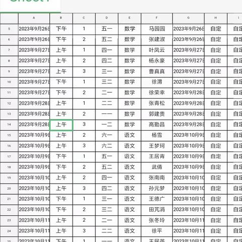 “教学大比武，课堂展风采”（数学组）—新店四小秋季学期教学大比武