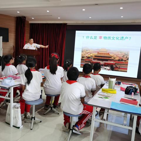 非遗进校园 	---记望花区古城子第二小学非遗传承人到校授课活动