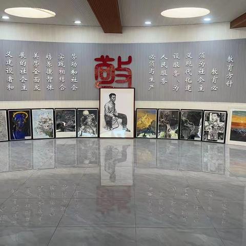 唐山市第六十二中学“放飞梦想，描绘未来”主题绘画展