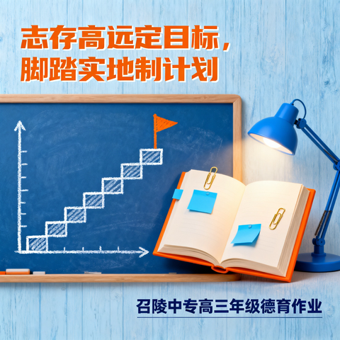 志存高远定目标，脚踏实地制计划 —召陵中专高三年级德育作业