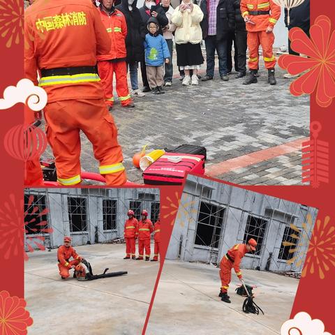 江西机动队伍岭背镇森林防火理论授课