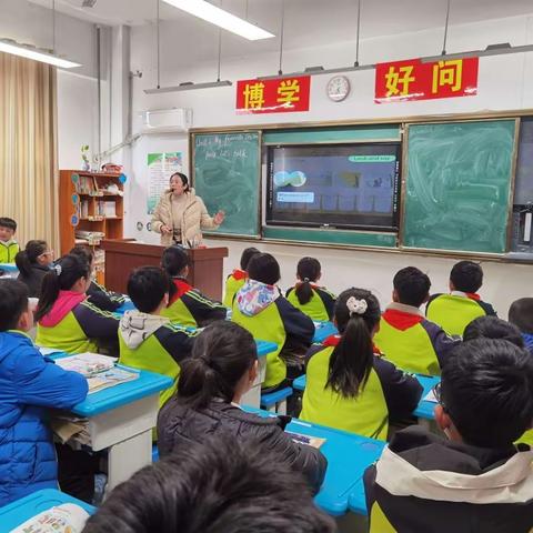 “集”集体智慧 “备”精彩课堂——兰陵县第六小学英语集体备课活动