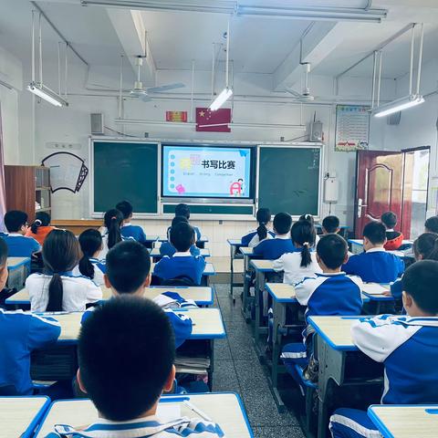 以赛促学，“英”你精彩—记龙盛学校小学英语趣配音、书写比赛