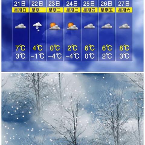 寒潮来袭，温暖守护——芗溪中心小学防范低温雨雪冰冻天气致师生家长的一封信