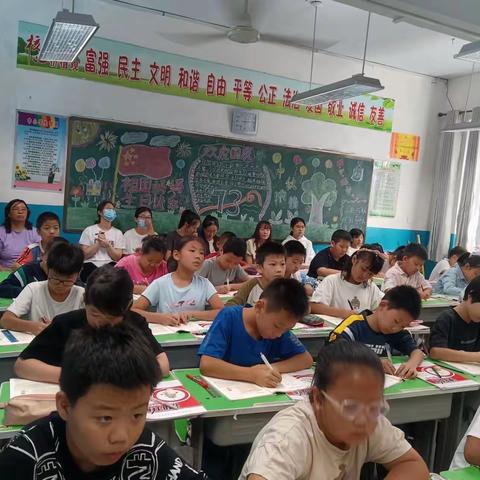 第二小学新教师听课评课活动