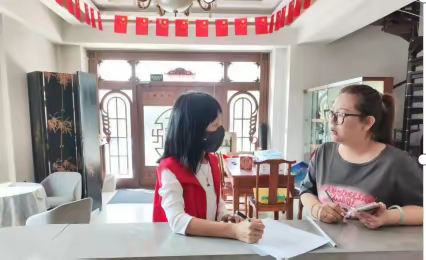 “送法进民企 普法零距离” 健康路街道乐强社区开展涉民企法律法规宣传活动