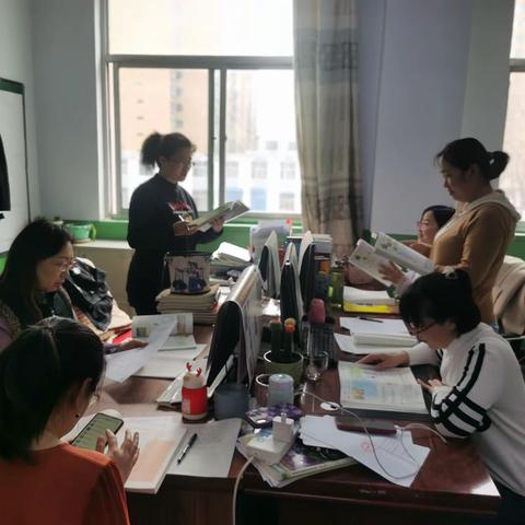 春暖花开，有备而来！初一英语组集体备课