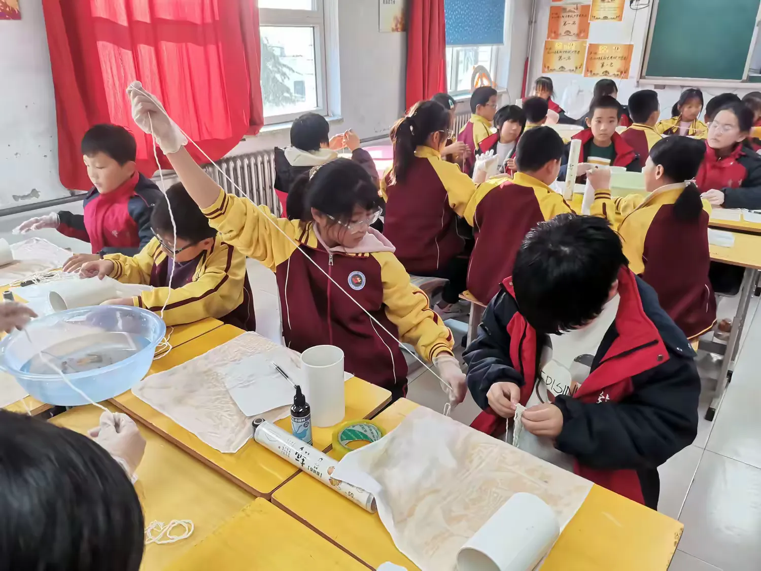 简篇-国学三冬暖,非遗梦不寒
——辛集市青少年校外活动中心送教位伯学区