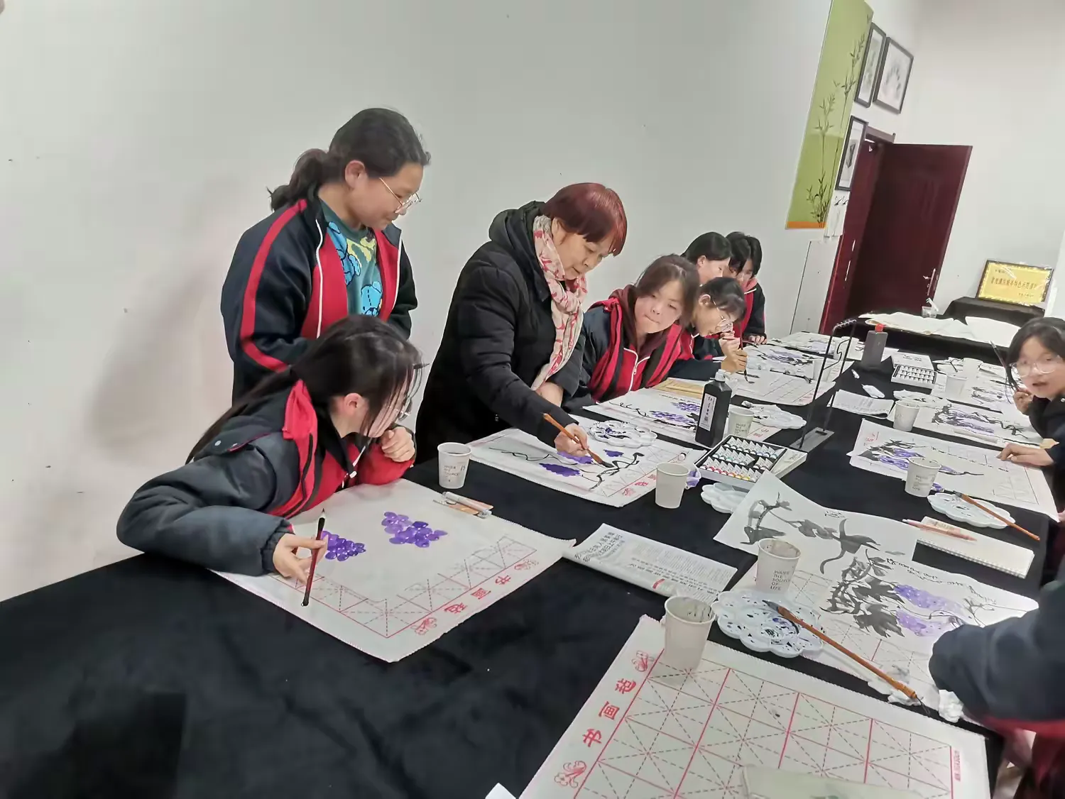 简篇-国学三冬暖,非遗梦不寒
——辛集市青少年校外活动中心送教位伯学区