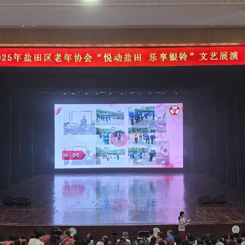 欢度文化艺术 共享文化盛宴——元墩头社区老年人协会参加盐田区老年协会2025“悦动盐田，乐享银铃”文艺展演