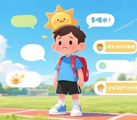 破解高温密码 学生健康防护——汤原县前卫学校防暑降温提示