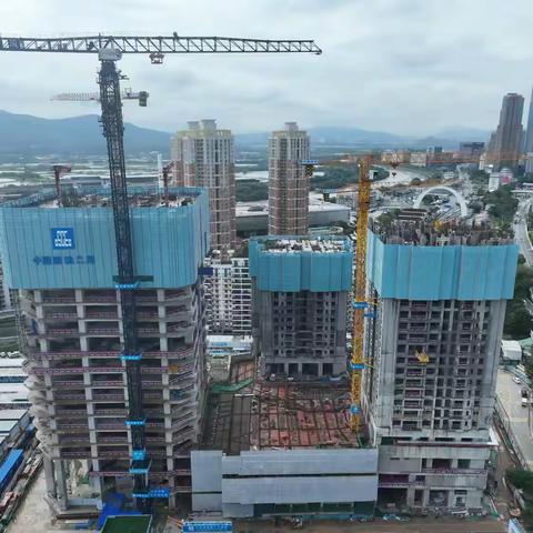 河套深港科技创新合作区东翼-1项目主体结构三分之一节点全面提前完成