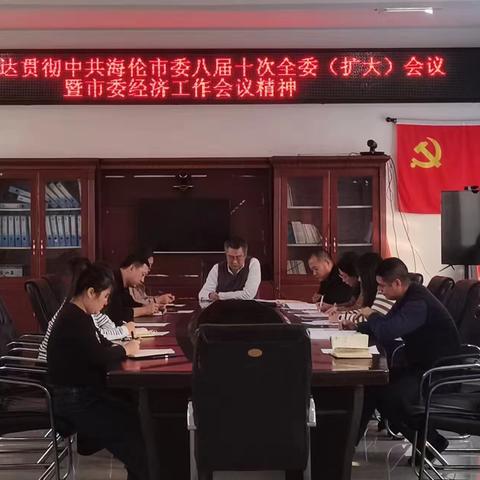 爱民乡学习贯彻中共海伦市委八届十次全委(扩大)会议暨市委经济工作会议精神