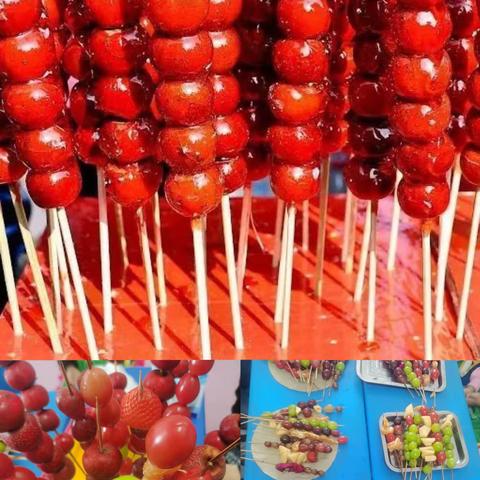 忆传统，品美“食”制作冰糖葫芦