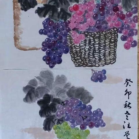 写意花鸟二年级11月9日学员作业