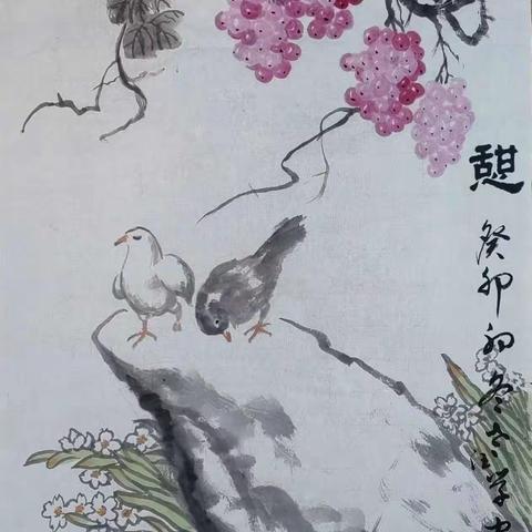 写意花鸟二年级11月23日学员作业