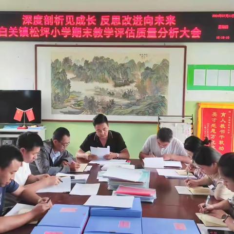 深度剖析见成长 反思改进向未来——西宁市东方小学期末教学评估质量分析大会