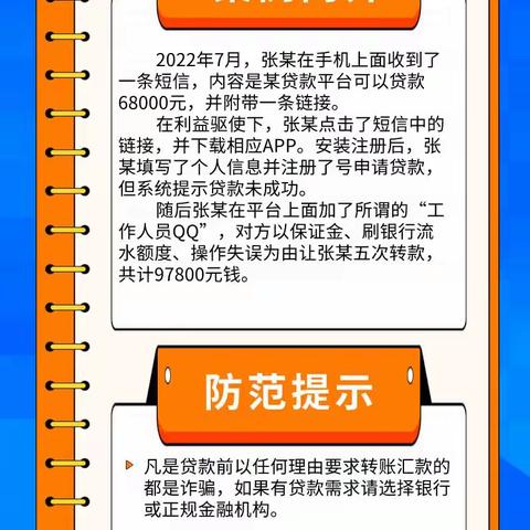 以案说险│网络贷款不轻信，陌生链接不点击——农业银行哈尔滨路支行3·15反诈行动