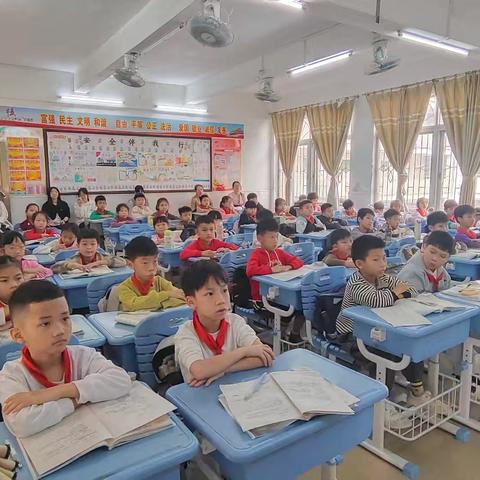 善研善教，勤思笃行——陈村街道中心小学二、三年级语文科新教师风采展示活动